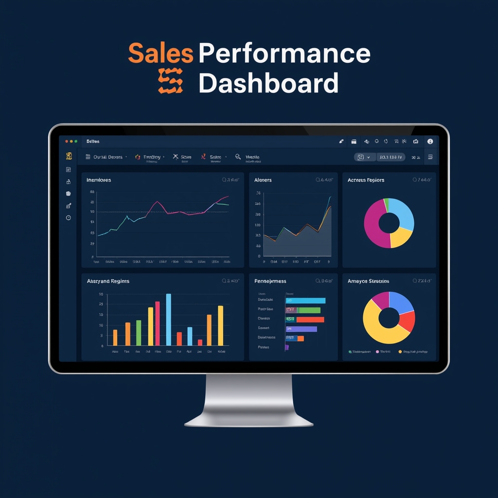 Sales Performance Dashboard - Interactive data visualization